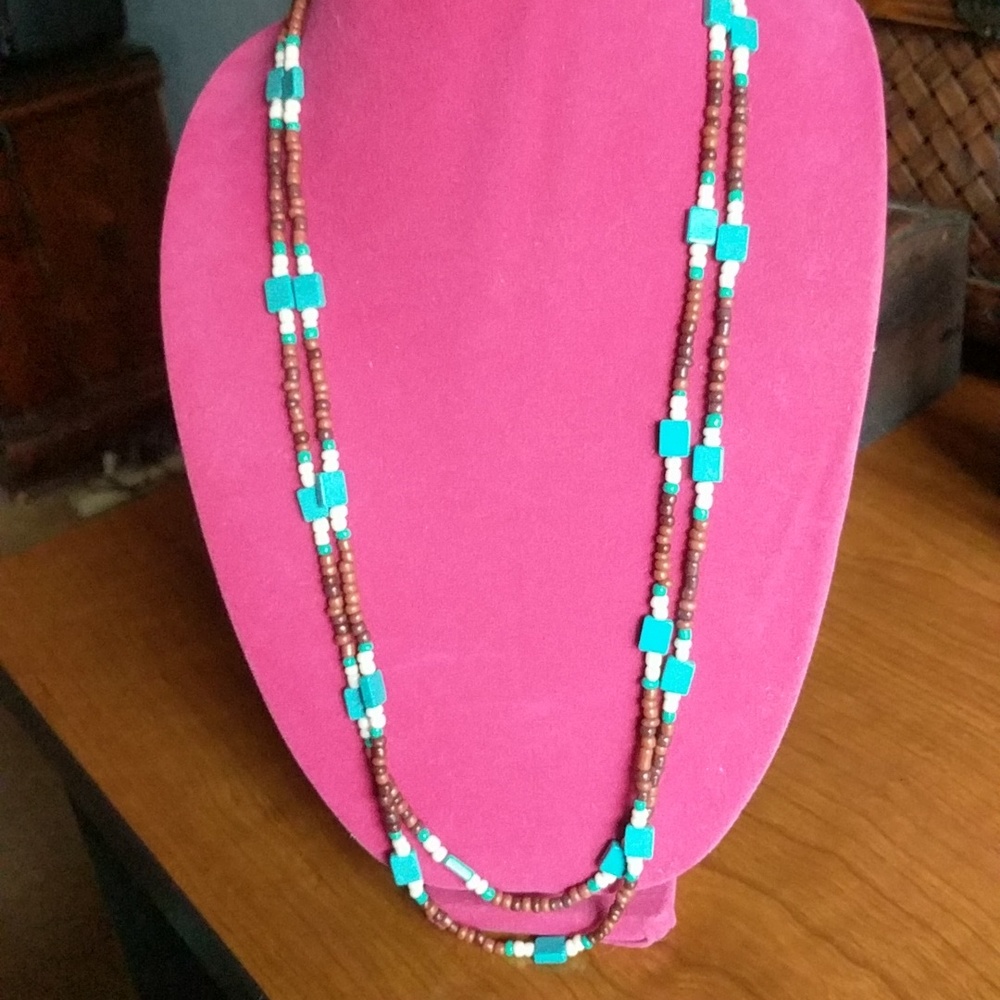Native American Made Bead Necklace